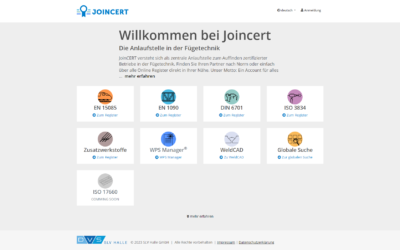 JoinCERT – Plattform zertifizierter Betriebe in der Fügetechnik