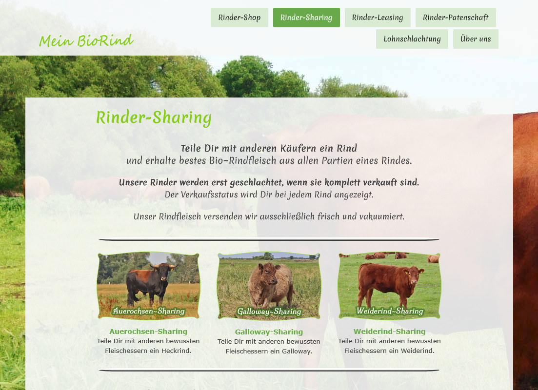 Rinder-Sharing
